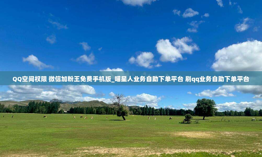 QQ空间权限 微信加粉王免费手机版_喵星人业务自助下单平台 刷qq业务自助下单平台